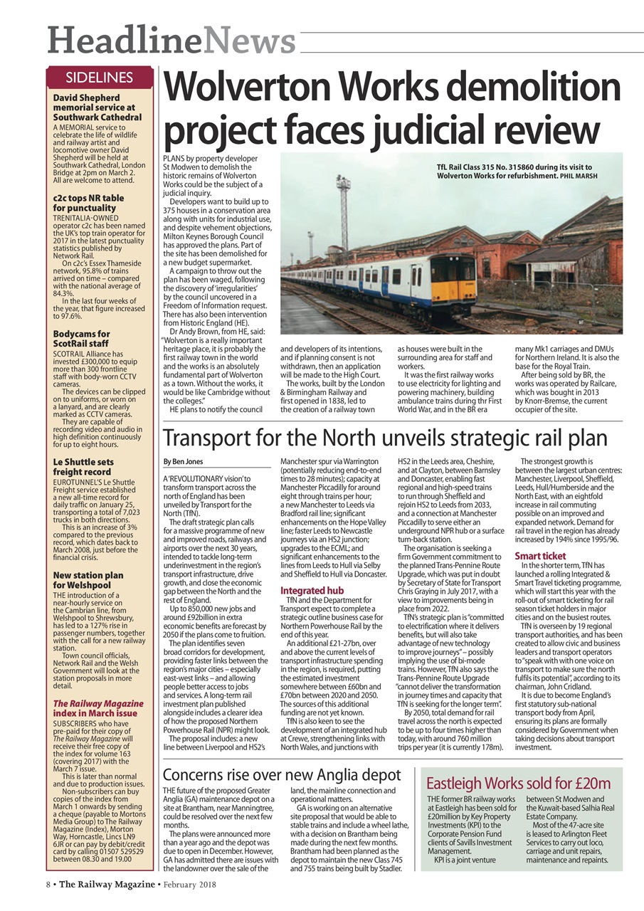 Railway Magazine Preview Pages