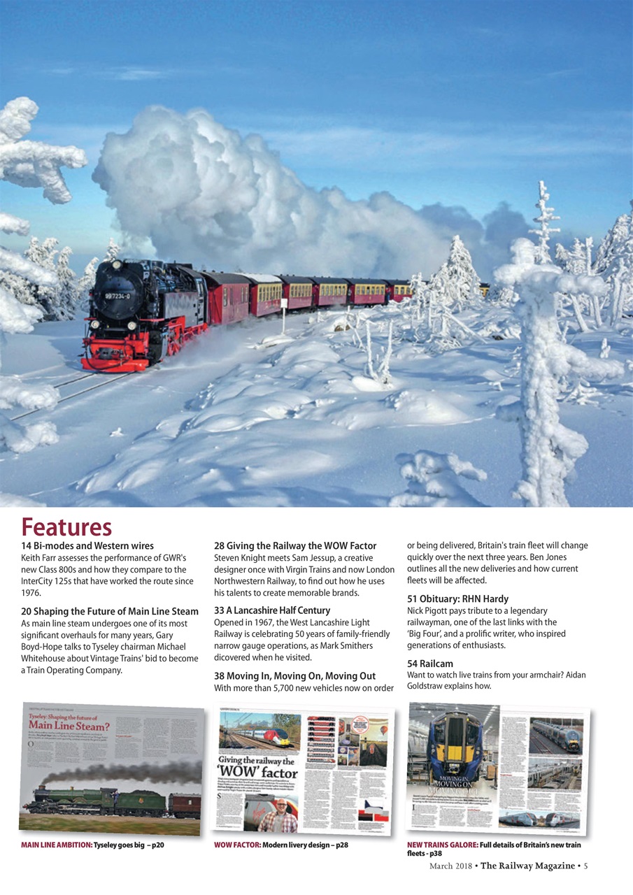 Railway Magazine Preview Pages