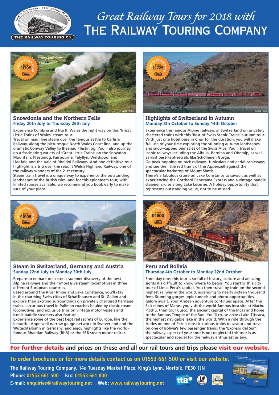 Railway Magazine Preview Pages