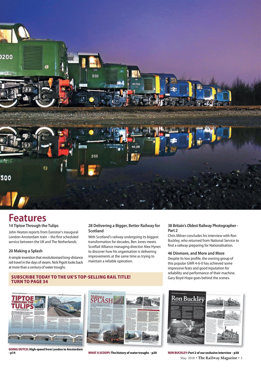 Railway Magazine Preview Pages