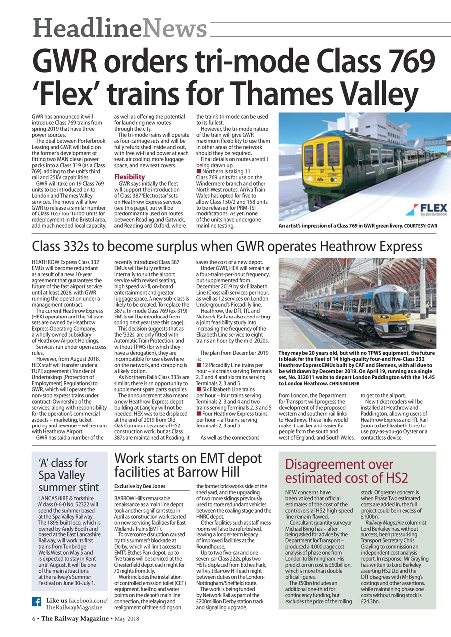 Railway Magazine Preview Pages