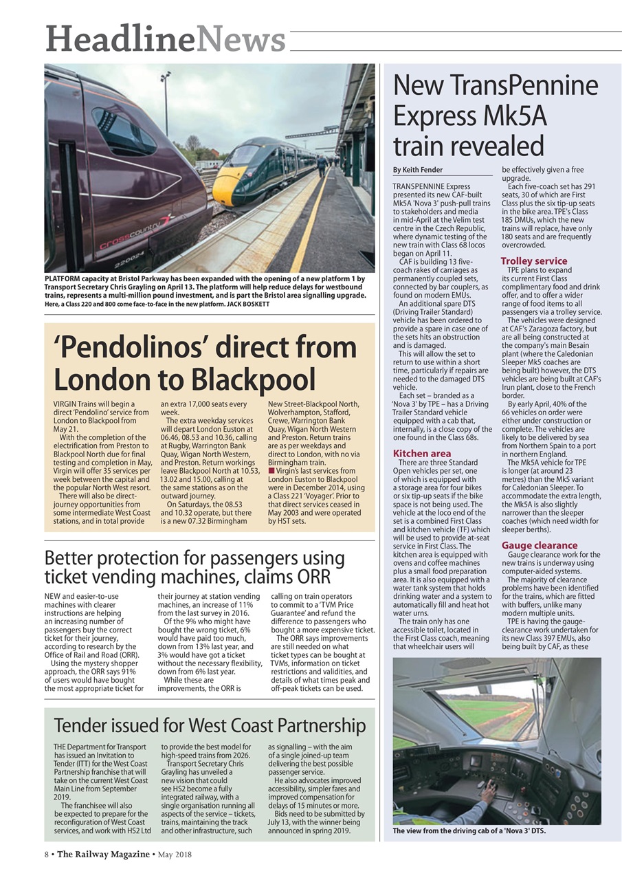 Railway Magazine Preview Pages