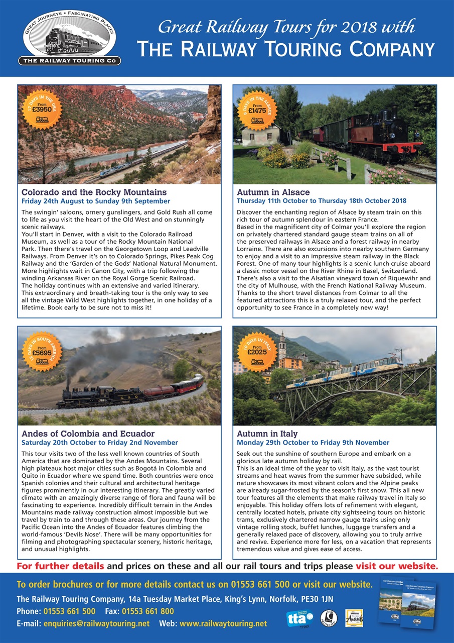 Railway Magazine Preview Pages