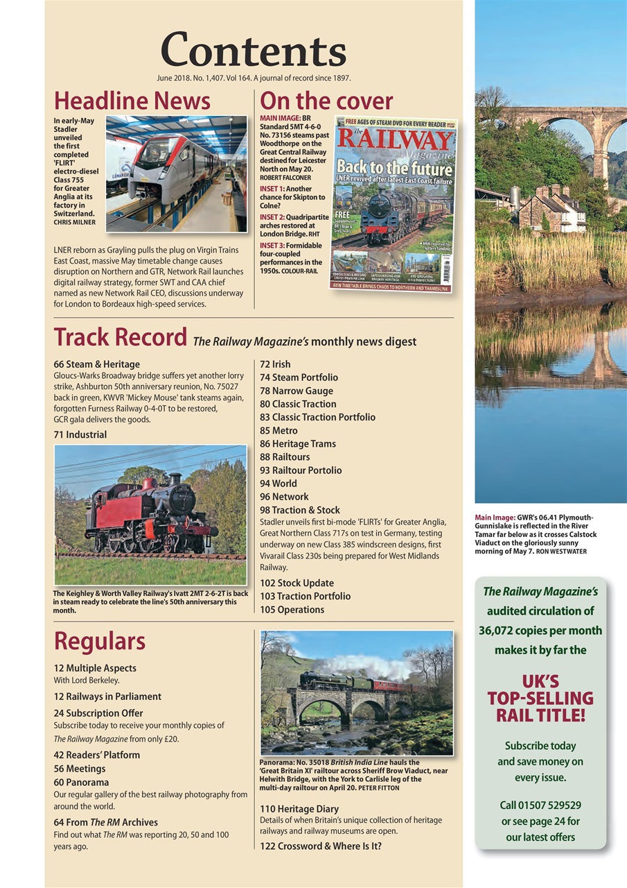 Railway Magazine Preview Pages