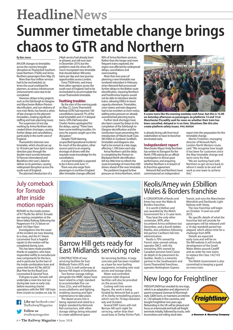Railway Magazine Preview Pages