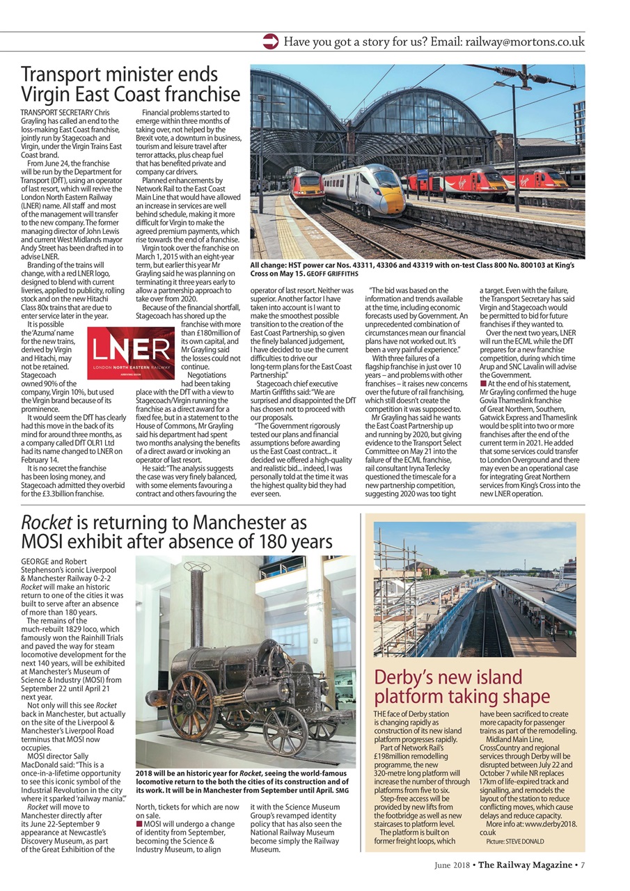 Railway Magazine Preview Pages
