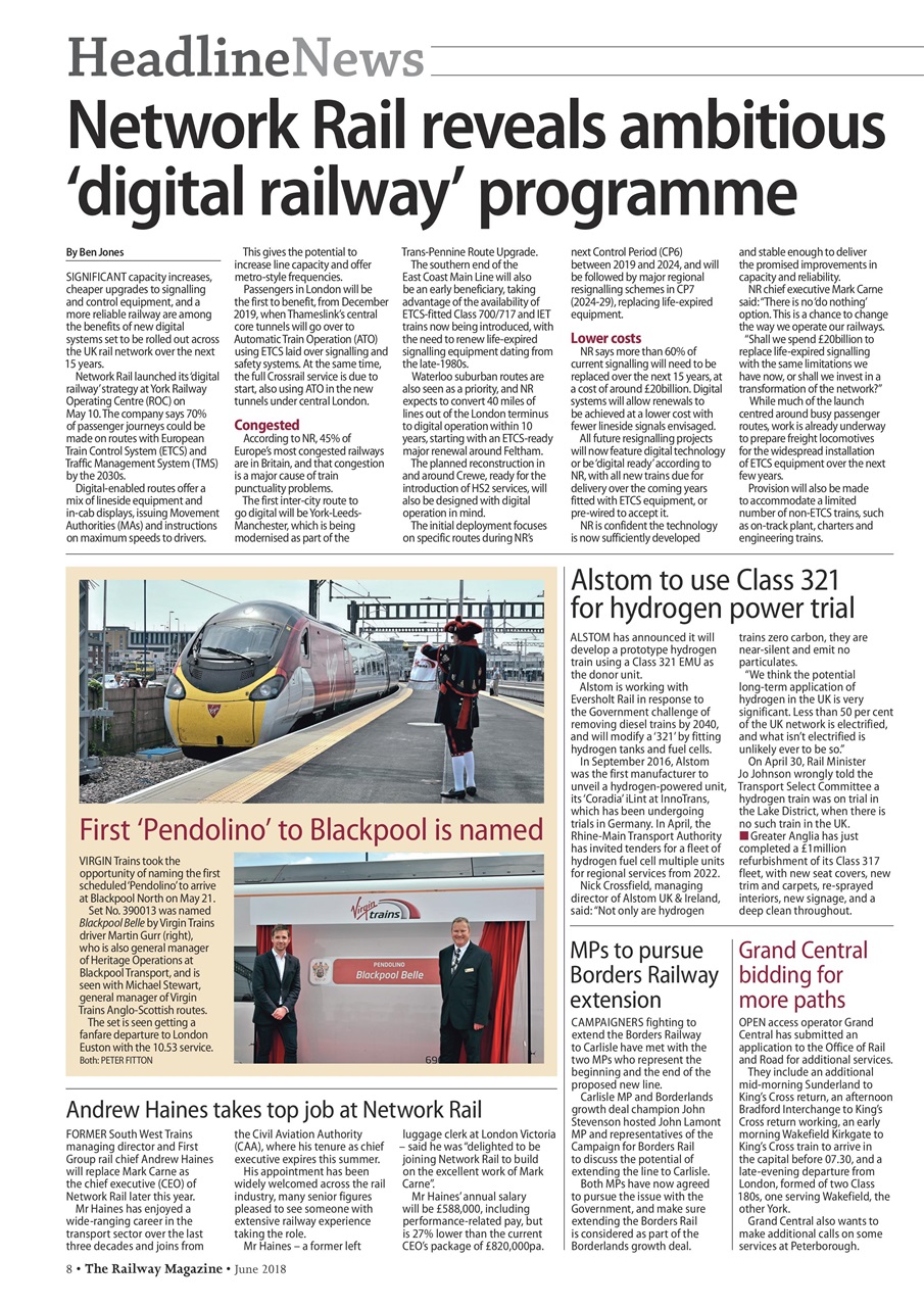 Railway Magazine Preview Pages