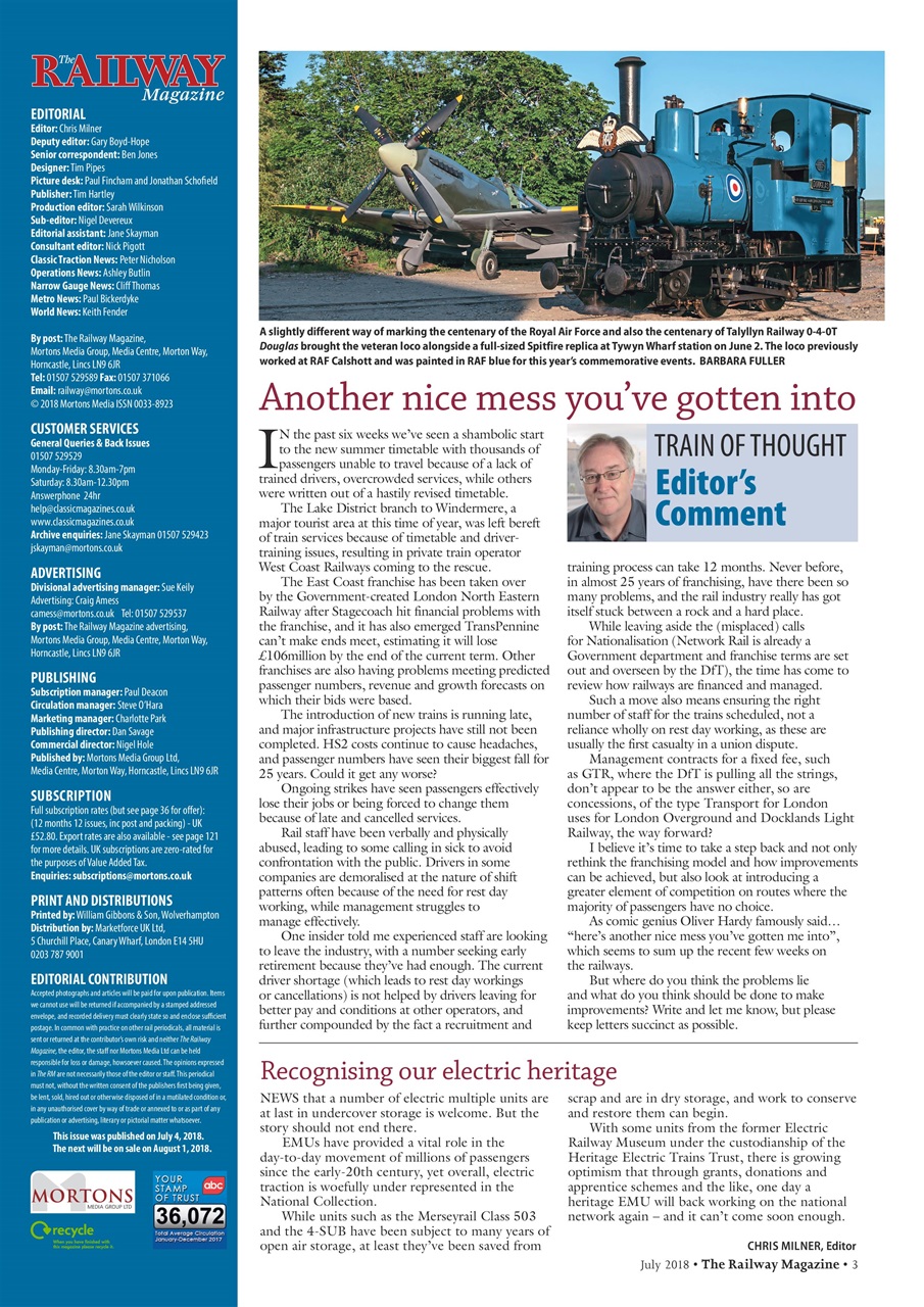 Railway Magazine Preview Pages