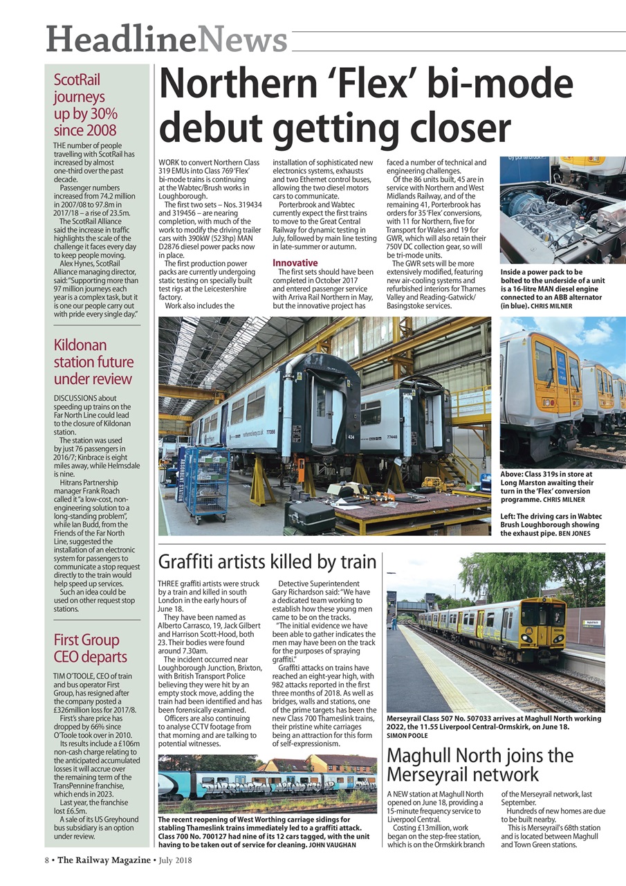 Railway Magazine Preview Pages