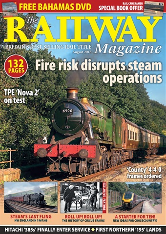 Railway Magazine issue August 2018