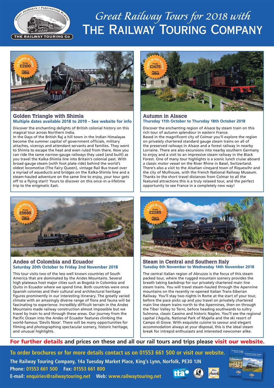 Railway Magazine Preview Pages