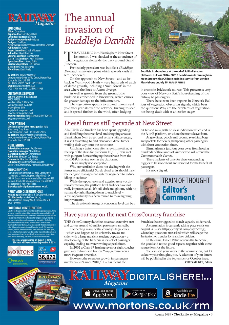 Railway Magazine Preview Pages