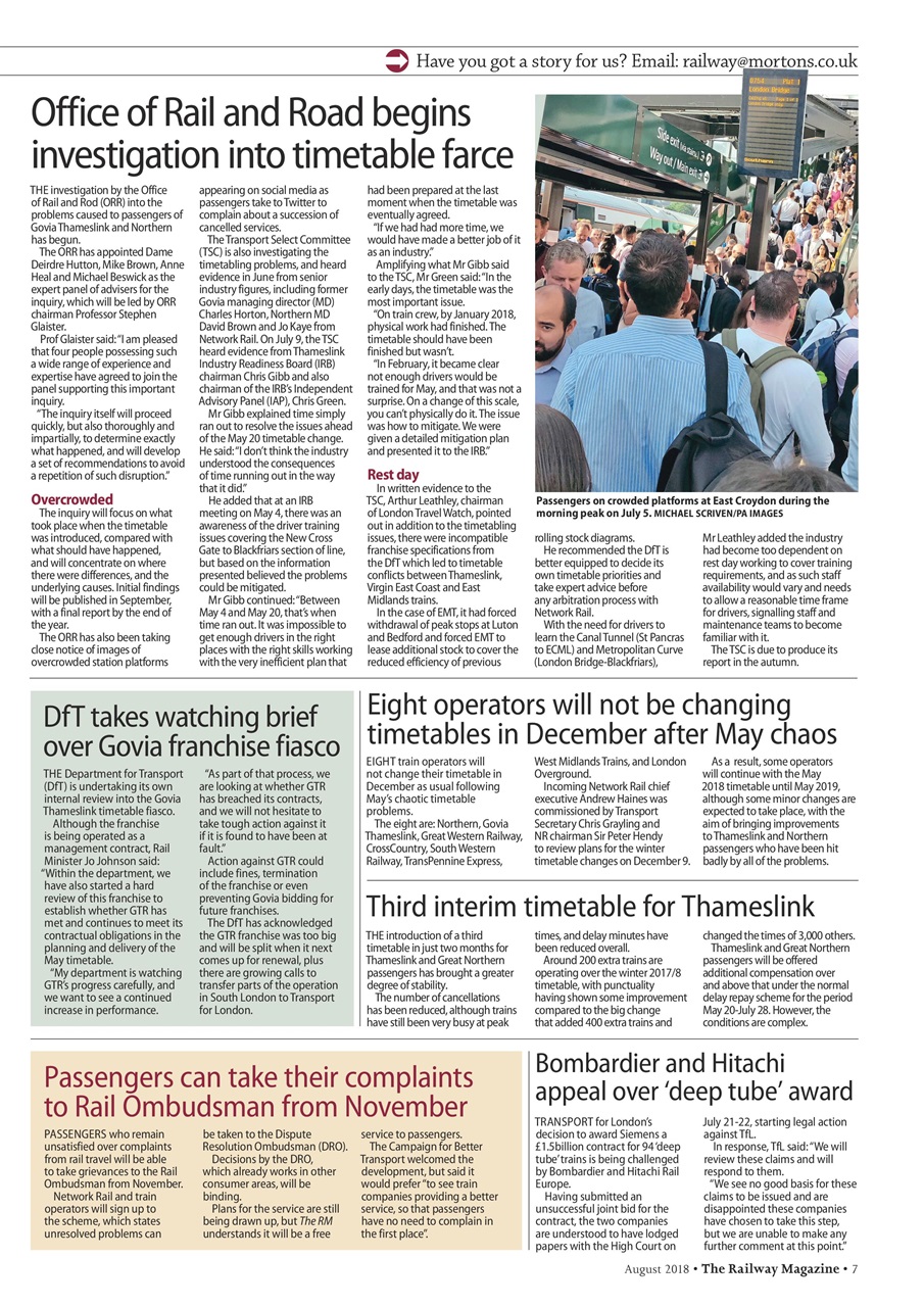 Railway Magazine Preview Pages