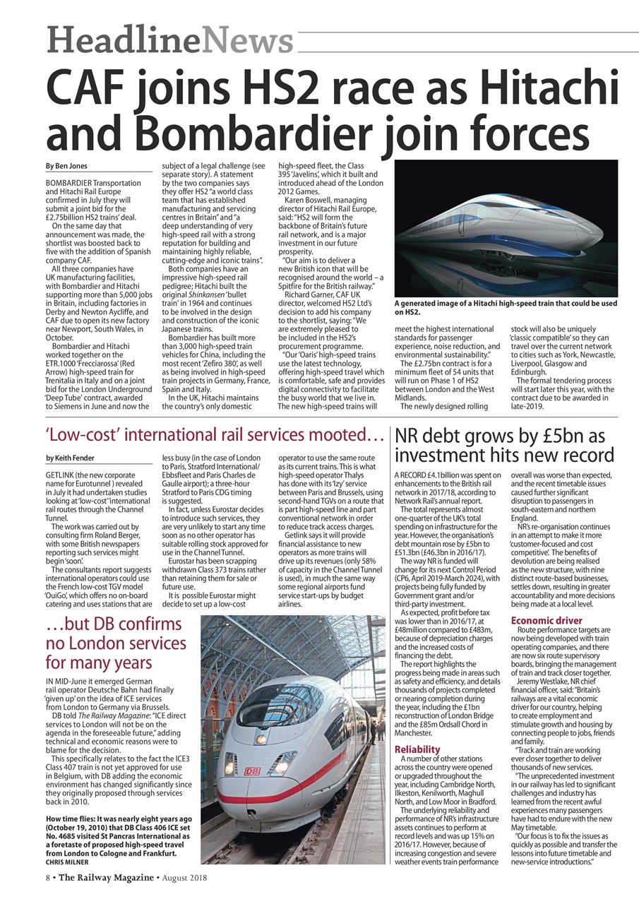 Railway Magazine Preview Pages