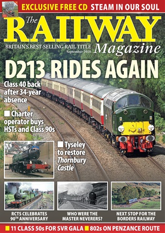 Railway Magazine issue September 2018