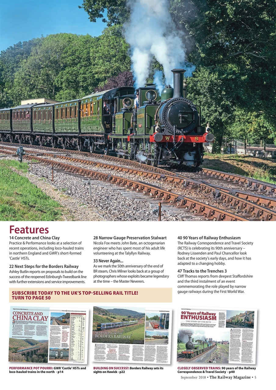 Railway Magazine Preview Pages