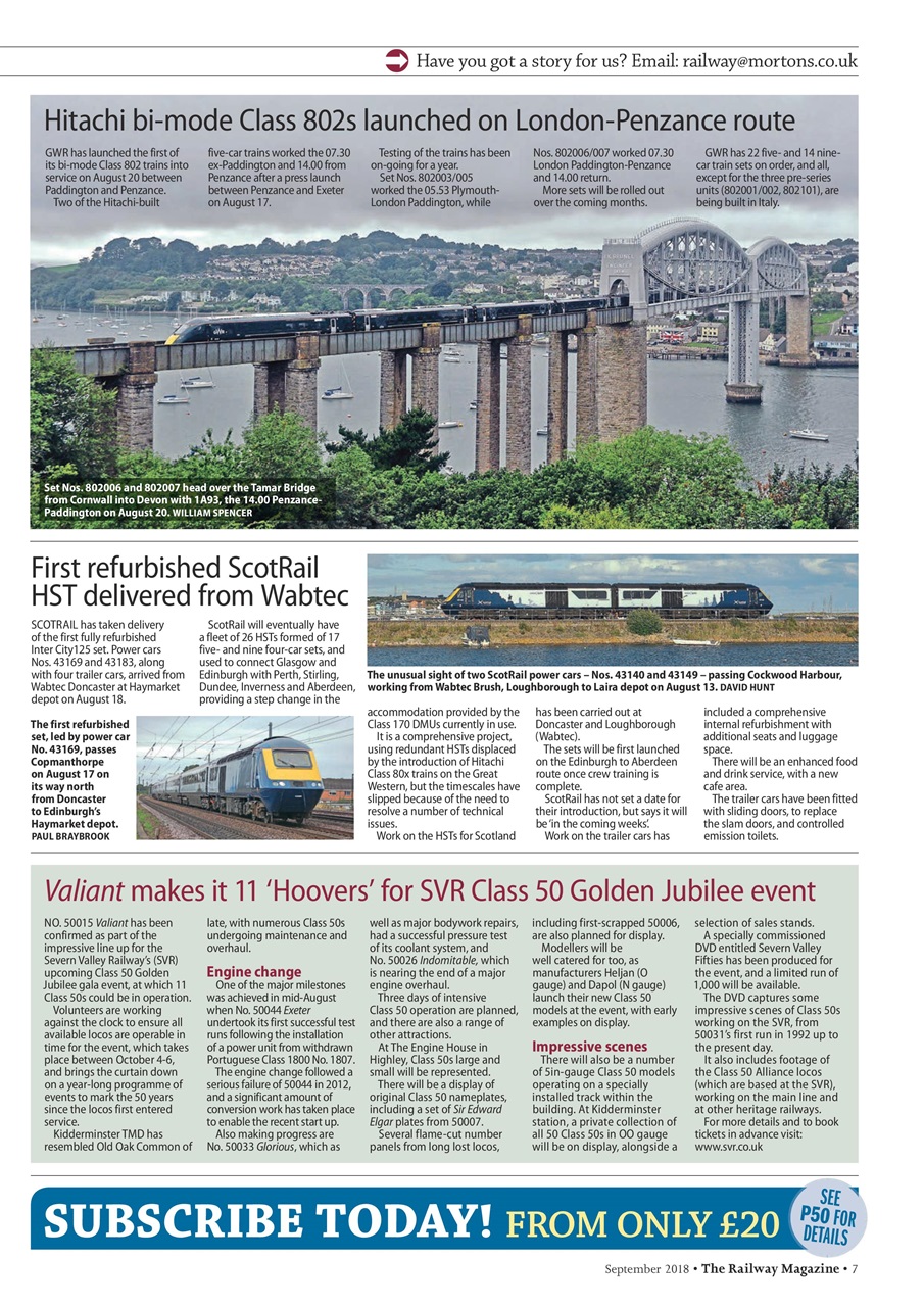 Railway Magazine Preview Pages