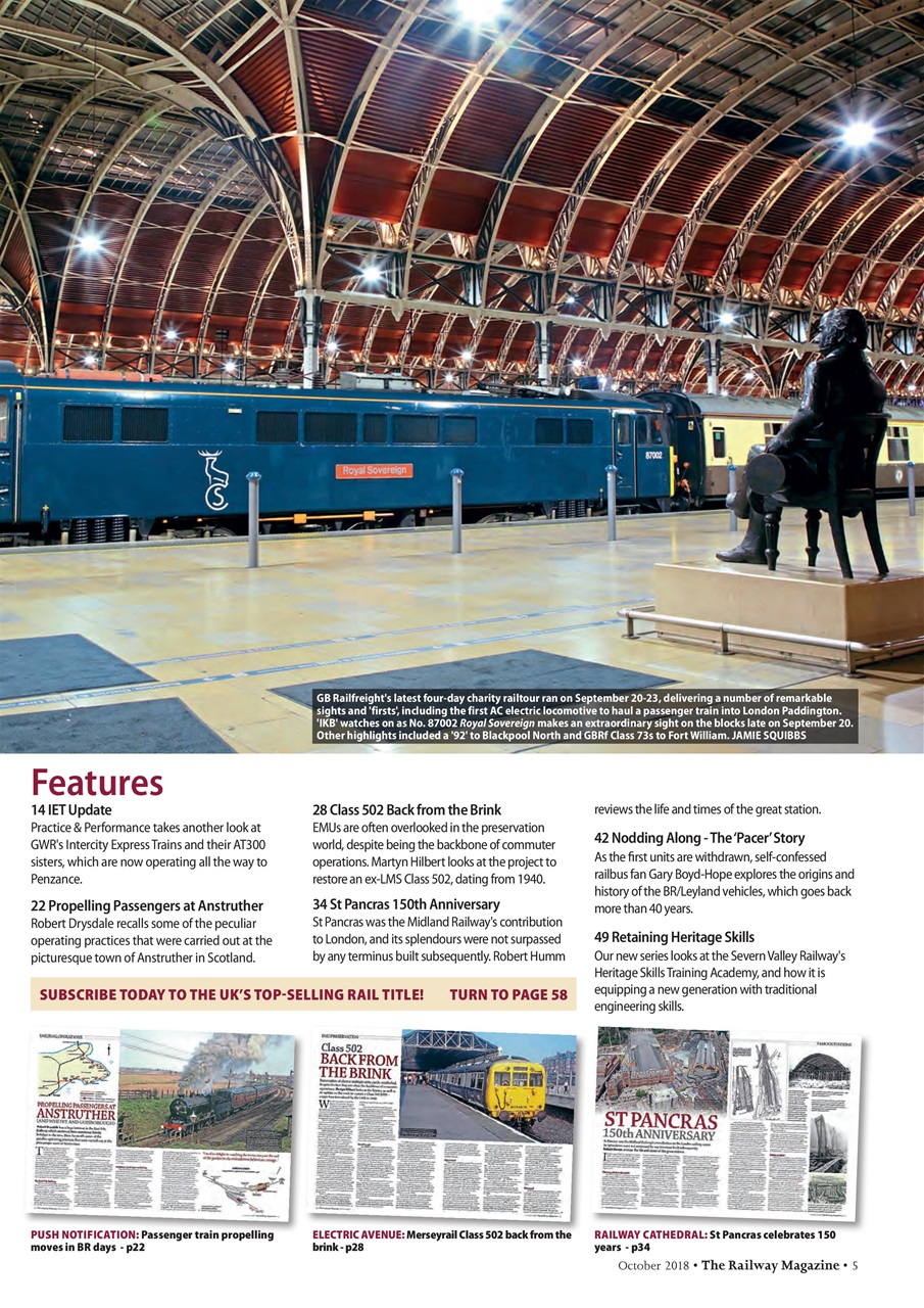 Railway Magazine Preview Pages