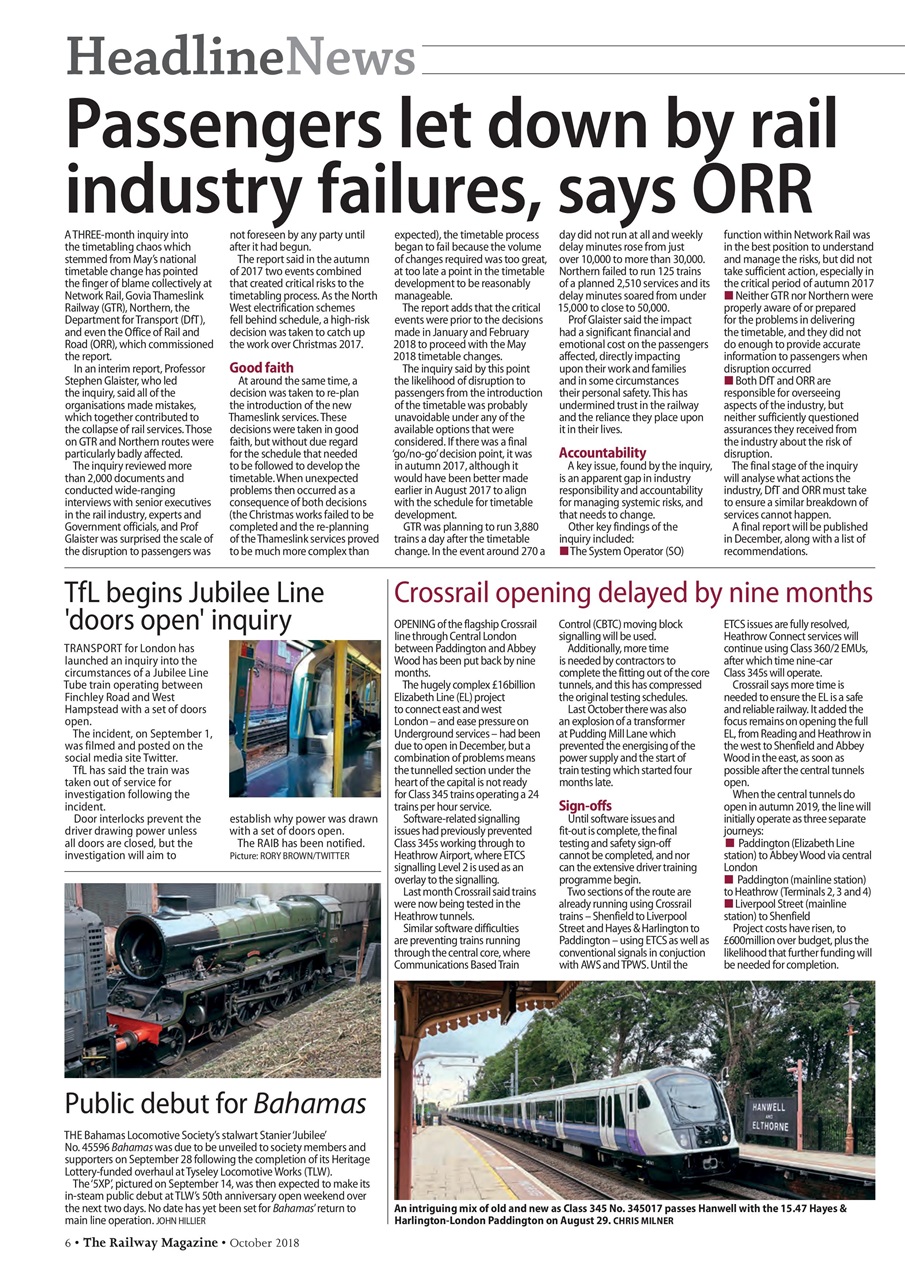 Railway Magazine Preview Pages
