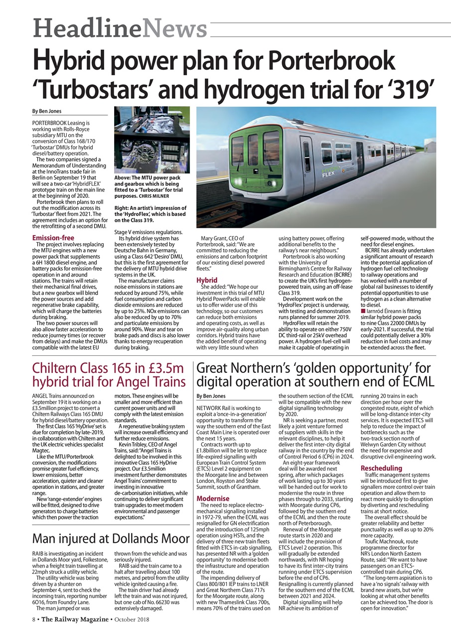 Railway Magazine Preview Pages