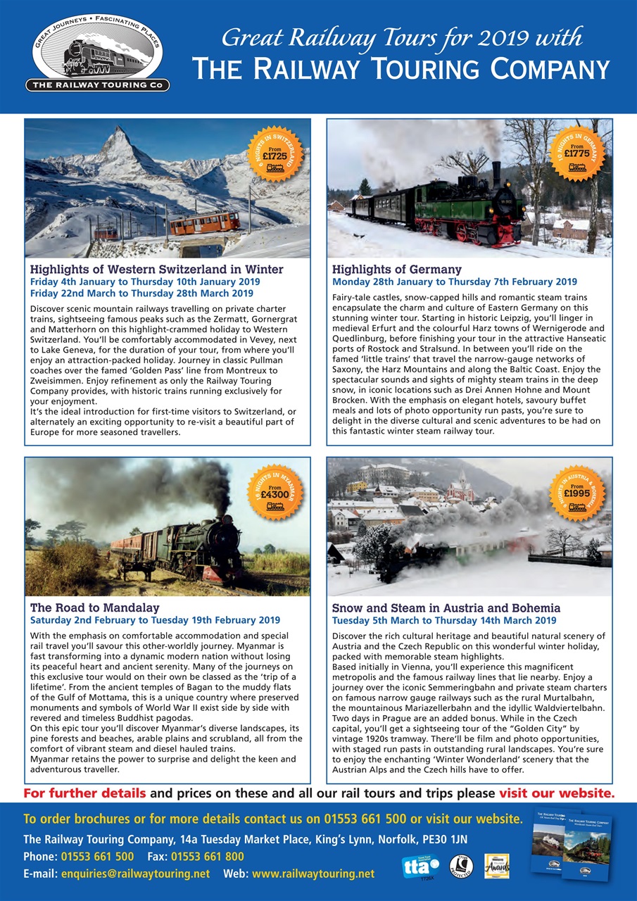 Railway Magazine Preview Pages