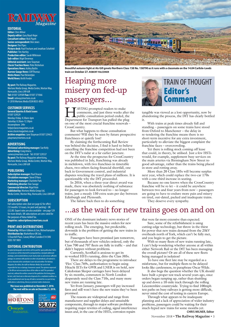 Railway Magazine Preview Pages