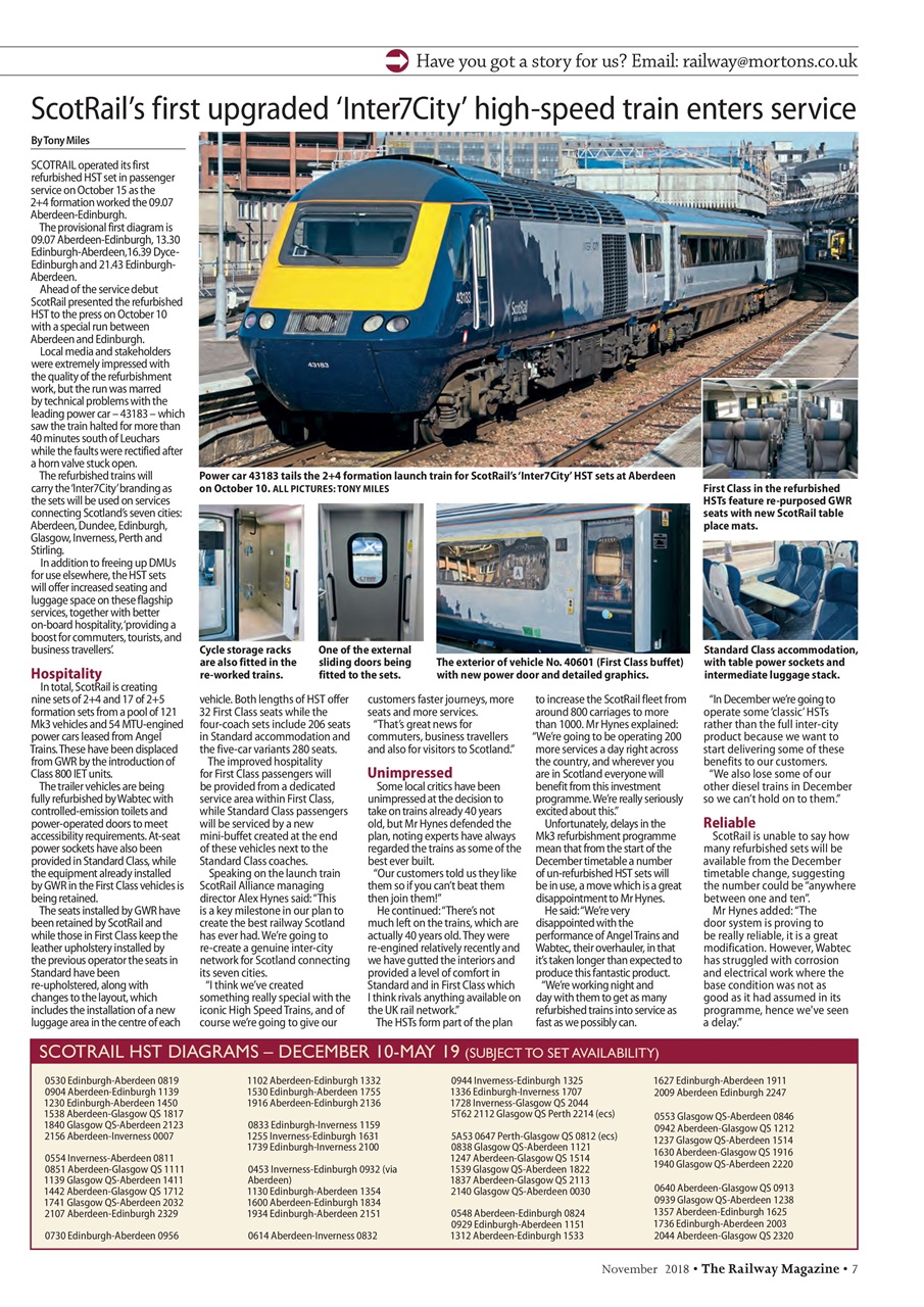 Railway Magazine Preview Pages