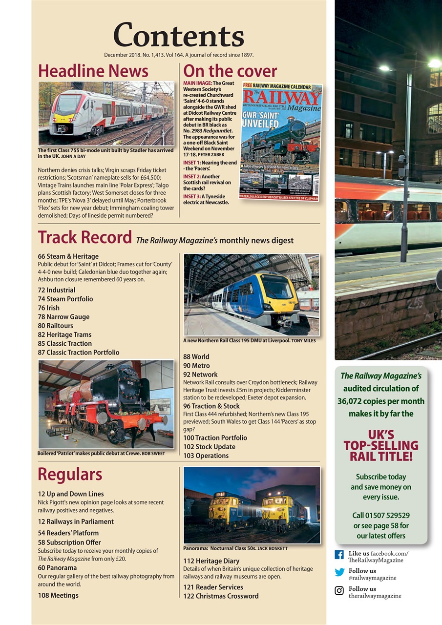 Railway Magazine Preview Pages