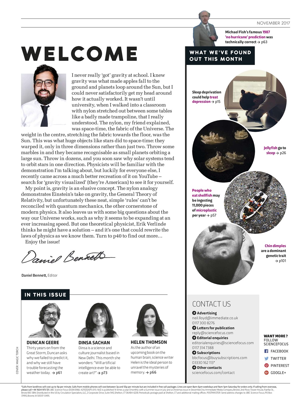 BBC Science Focus Magazine Preview Pages