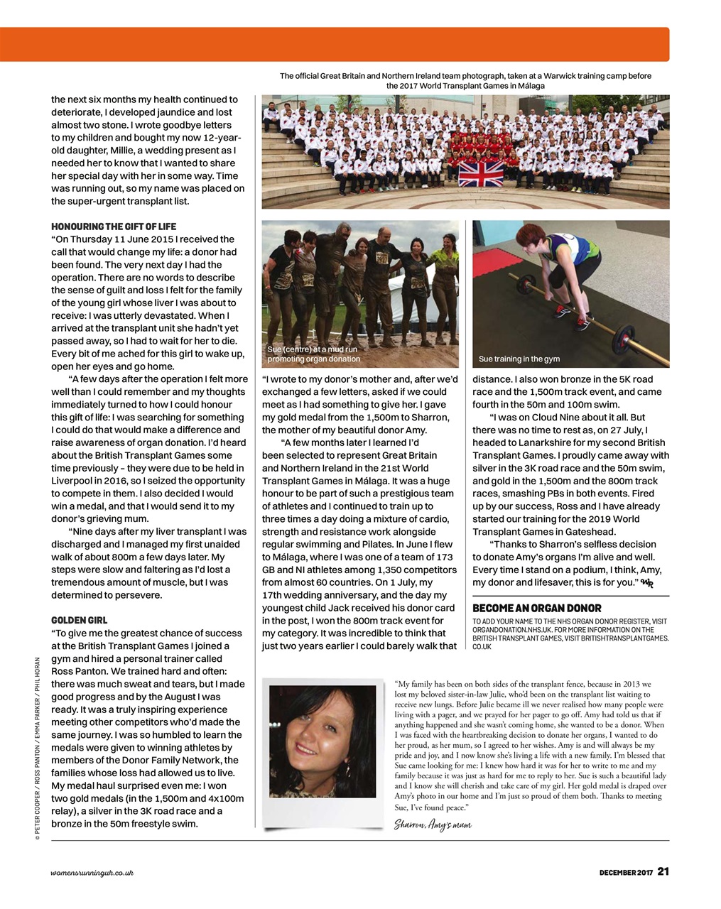 Women’s Running Preview Pages