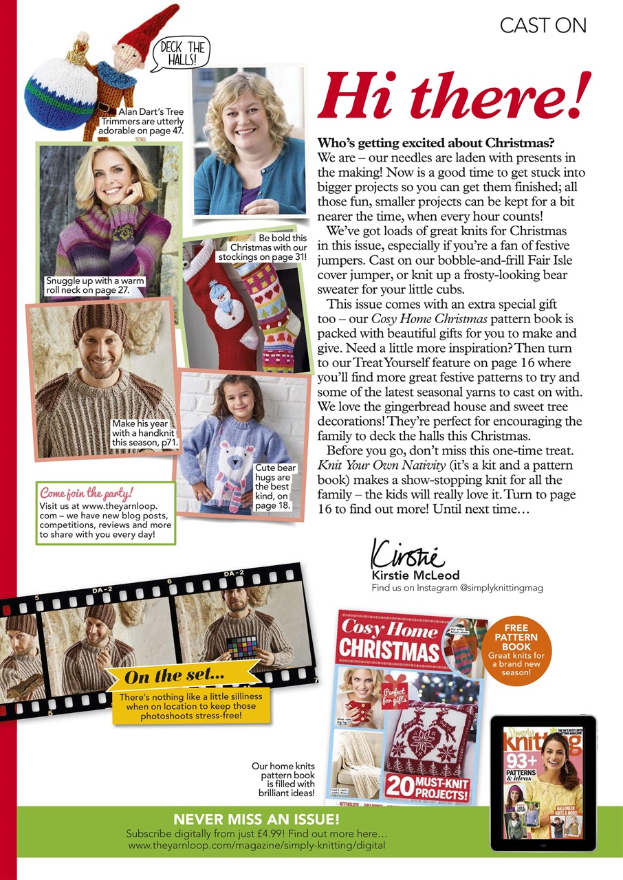 Simply Knitting Preview Pages