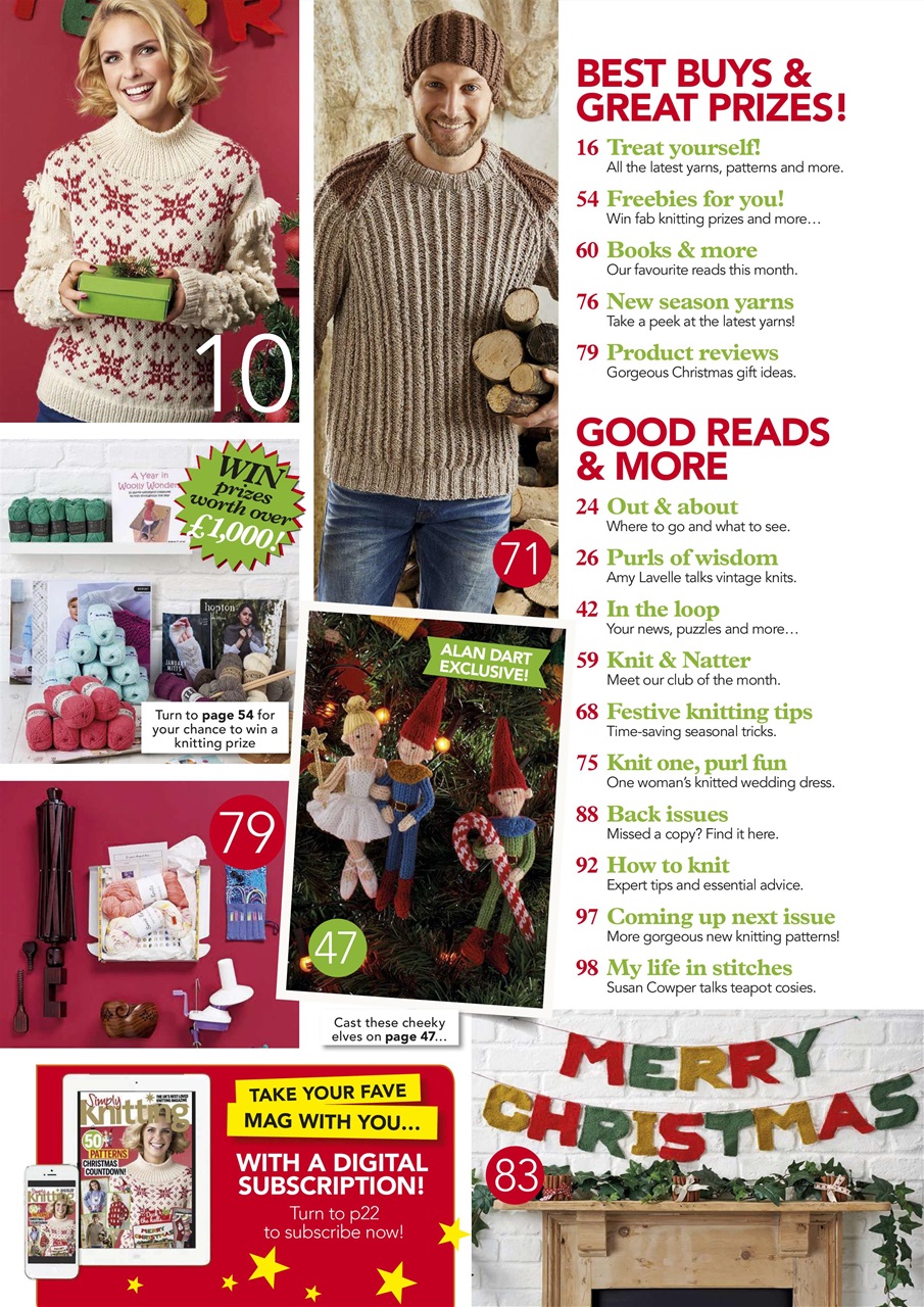 Simply Knitting Preview Pages