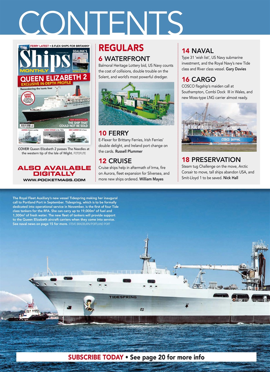 Ships Monthly Preview Pages