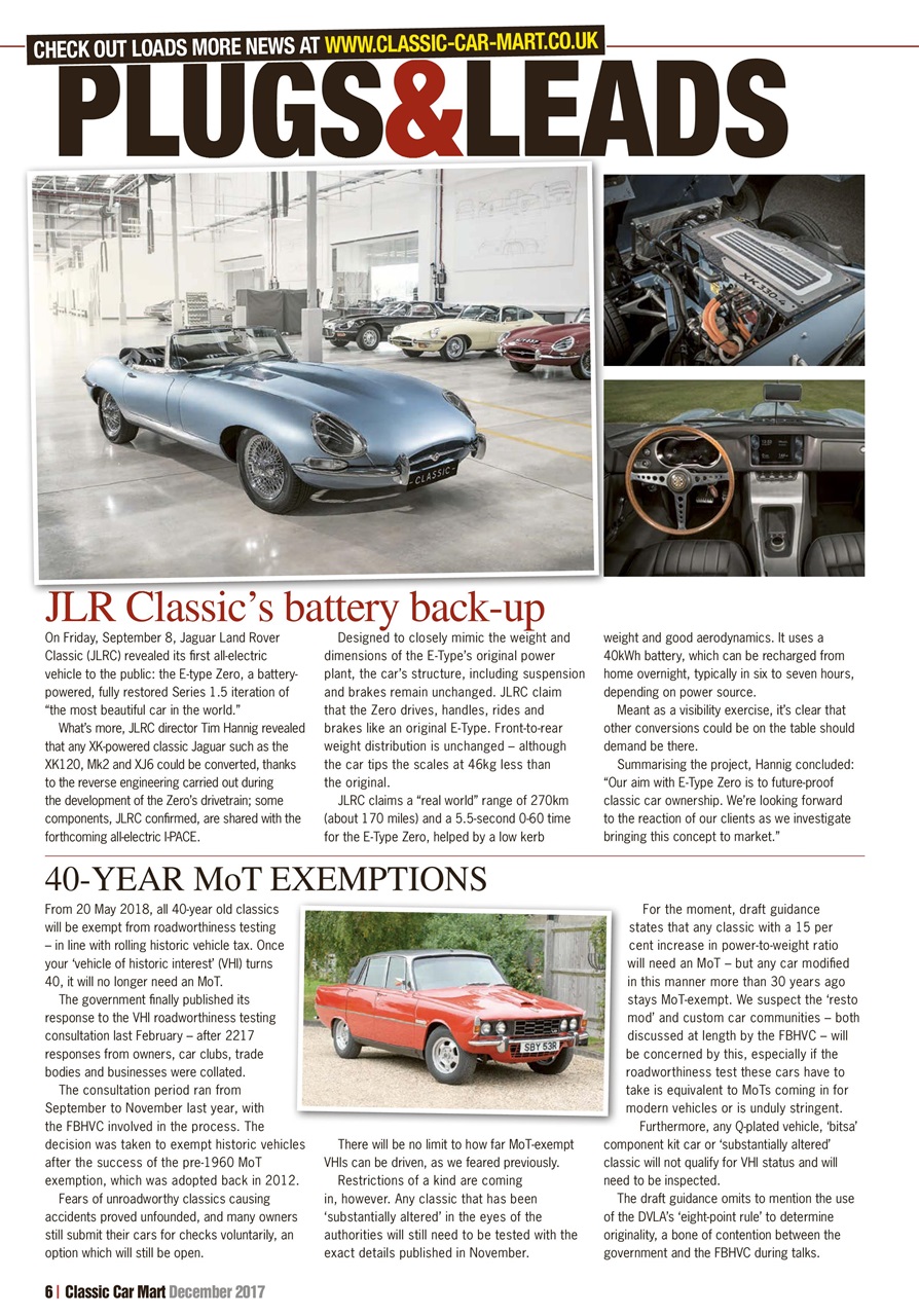 Classic Car Mart Preview Pages
