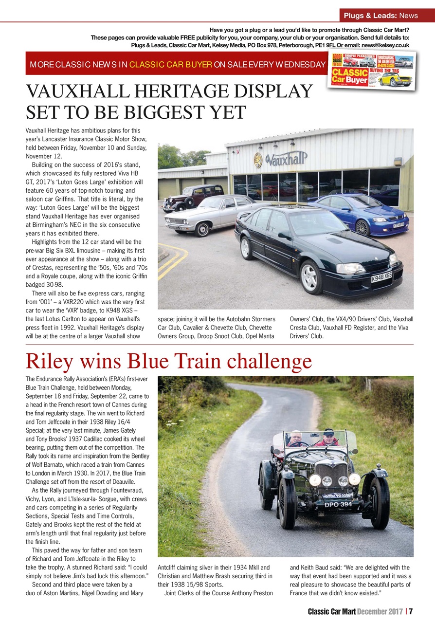 Classic Car Mart Preview Pages