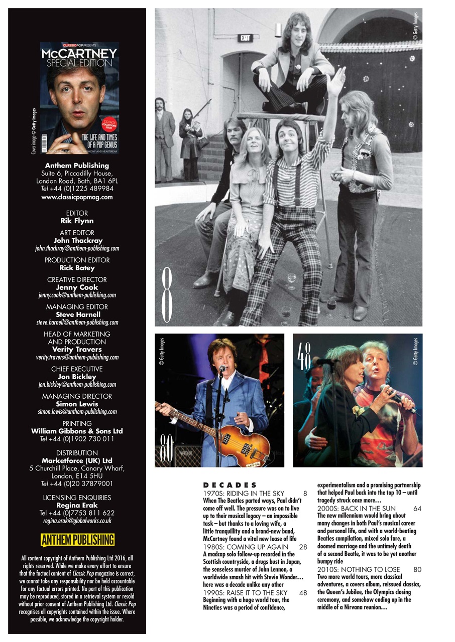 Classic Pop Presents Preview Pages