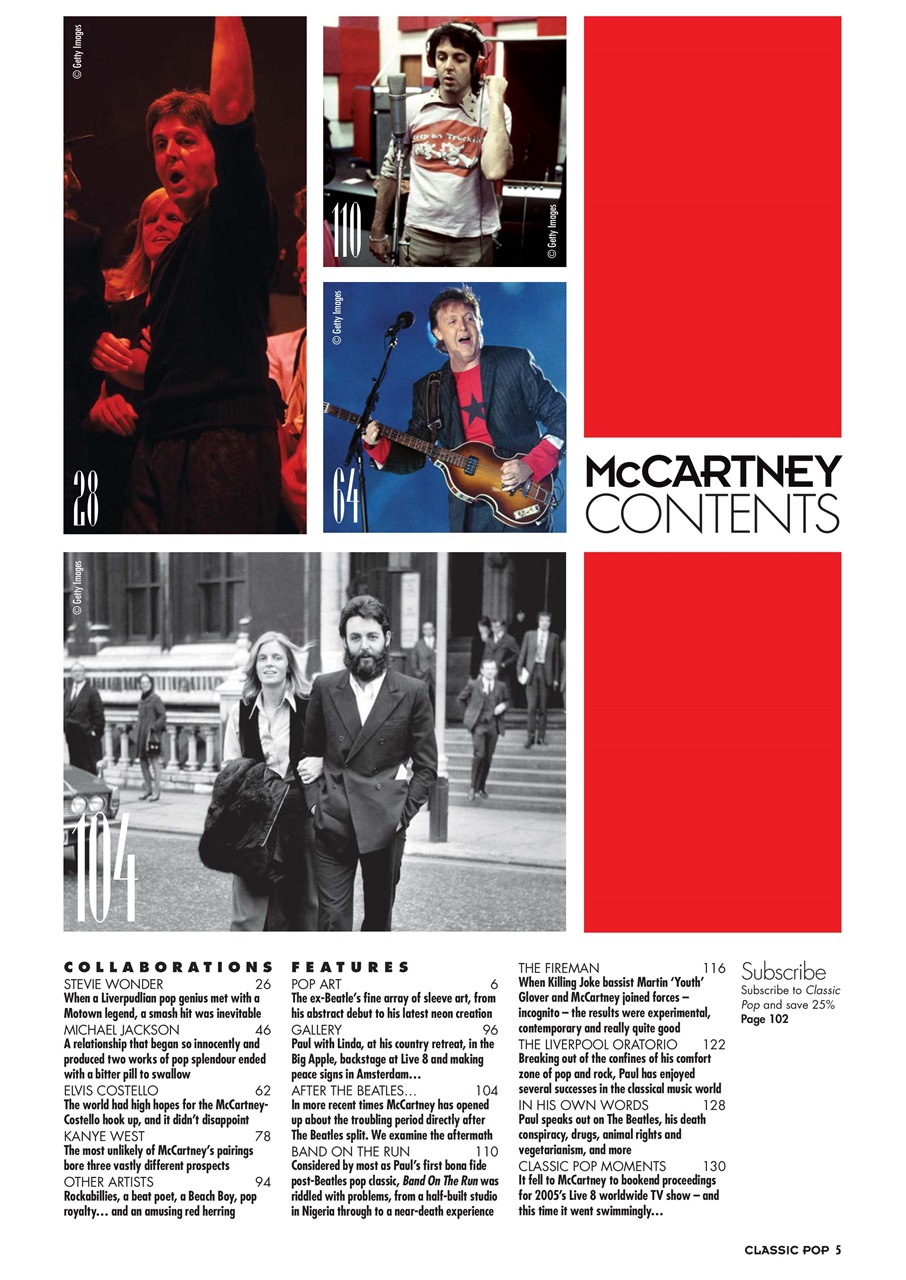 Classic Pop Presents Preview Pages