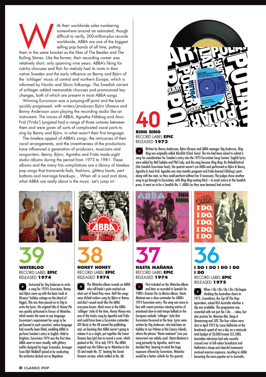 Classic Pop Presents Preview Pages