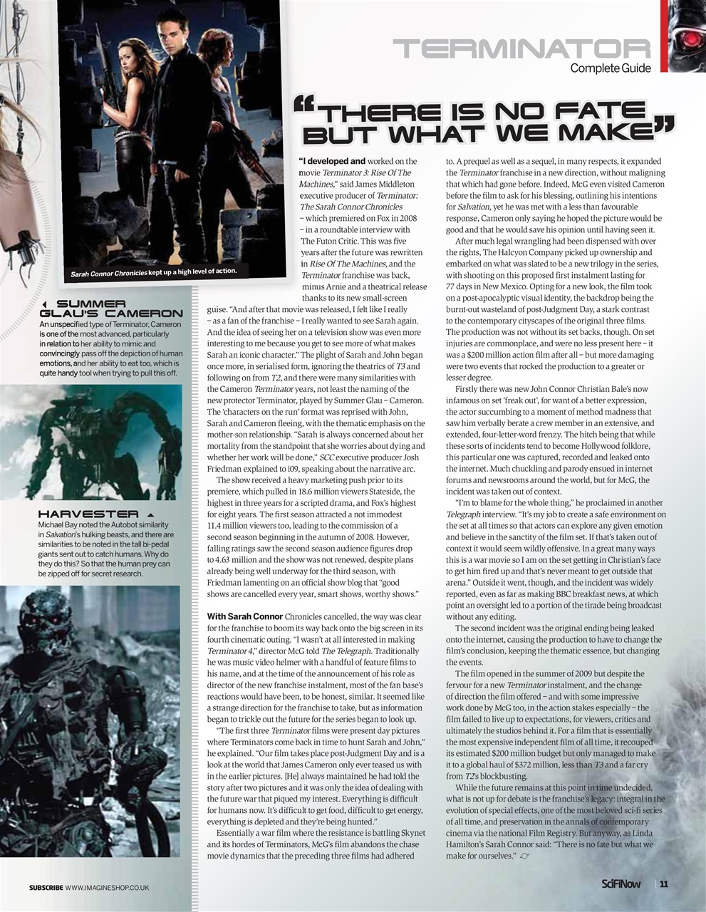 SciFiNow Preview Pages