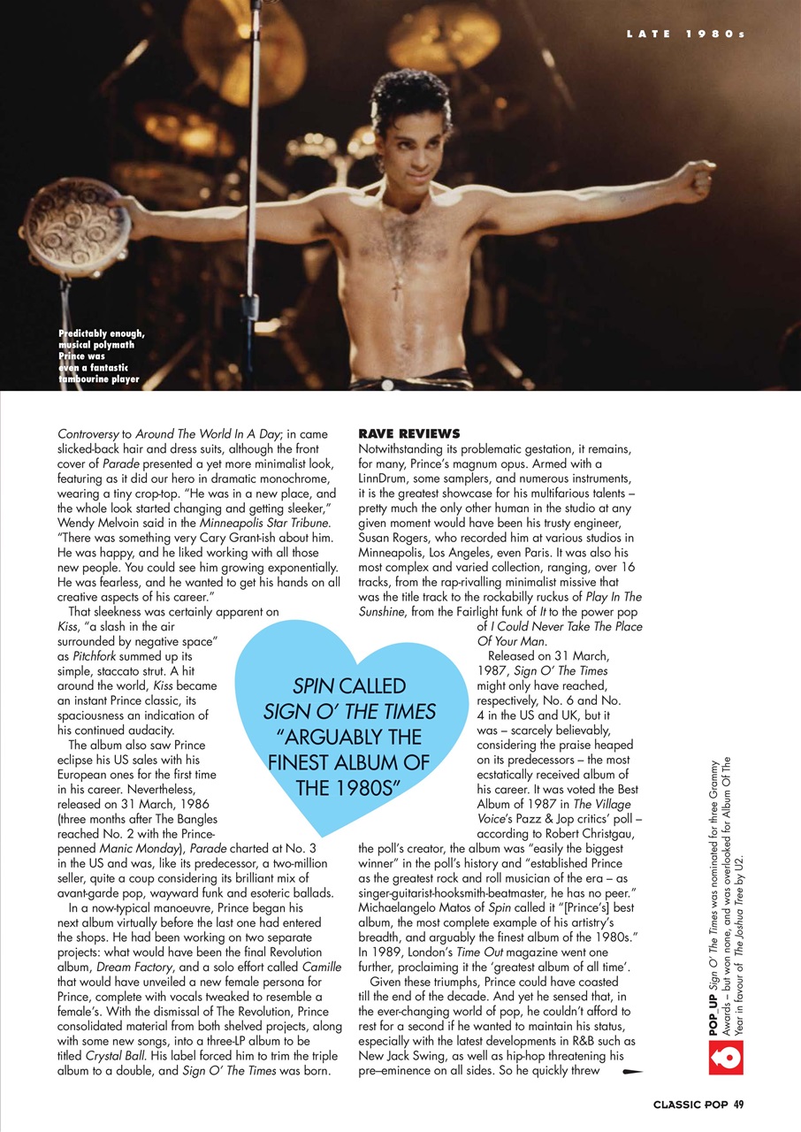 Classic Pop Presents Preview Pages