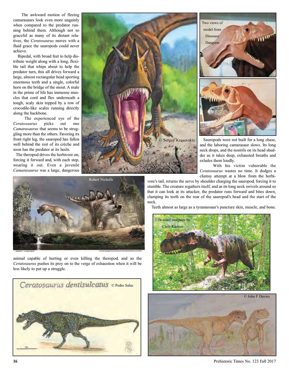 Prehistoric Times Preview Pages