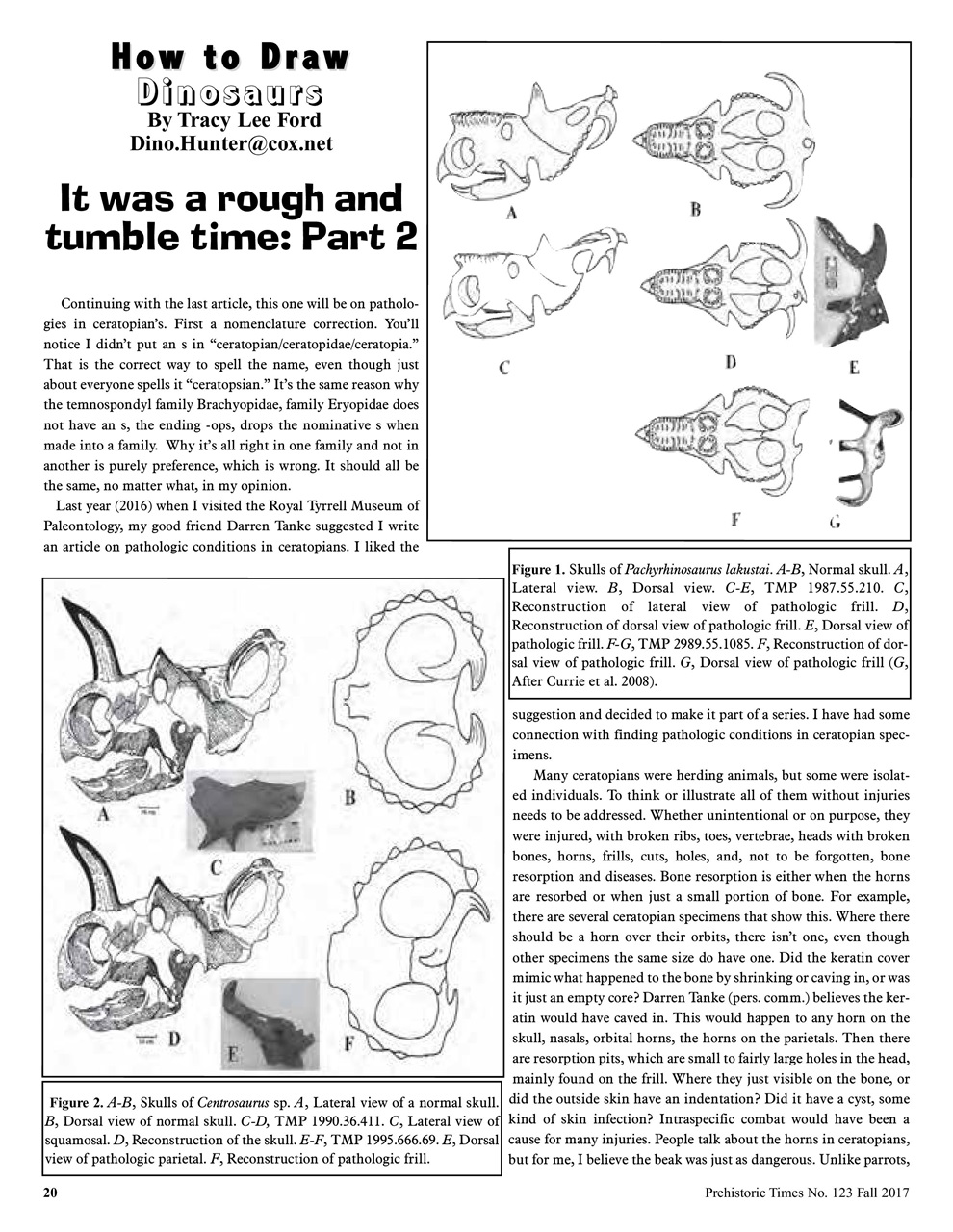 Prehistoric Times Preview Pages