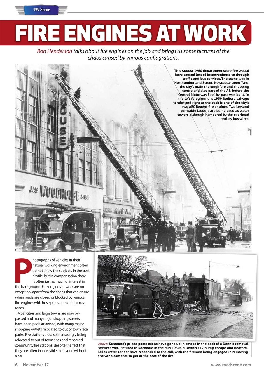 Vintage Roadscene Preview Pages