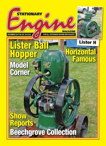 Stationary Engine issue December 2017