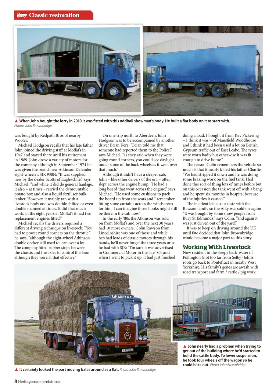 Heritage Commercials Magazine Preview Pages