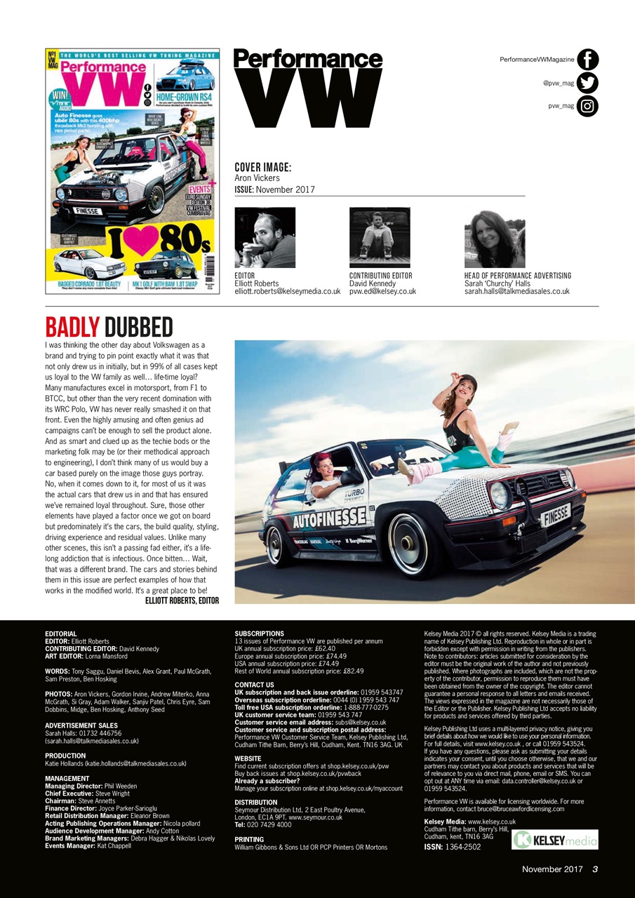 Performance VW Preview Pages