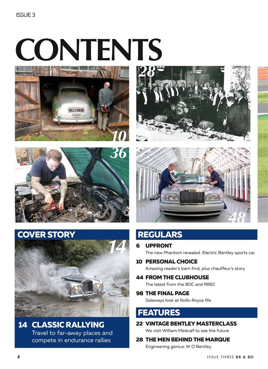 Rolls-Royce & Bentley Driver Preview Pages