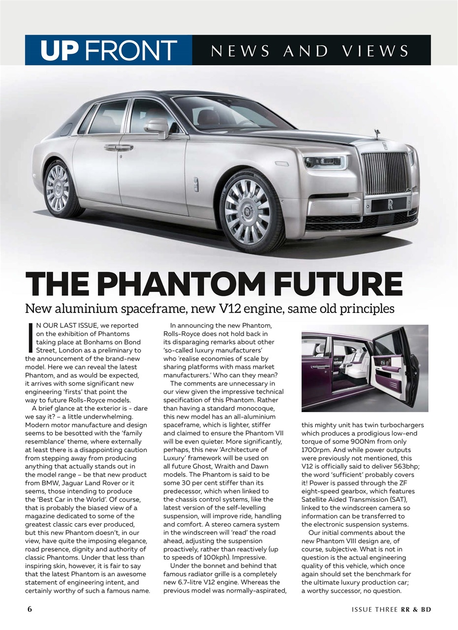 Rolls-Royce & Bentley Driver Preview Pages