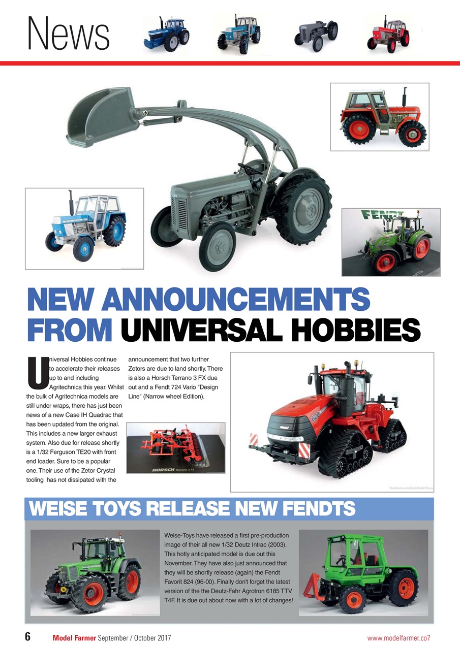 Model Farmer Magazine Preview Pages