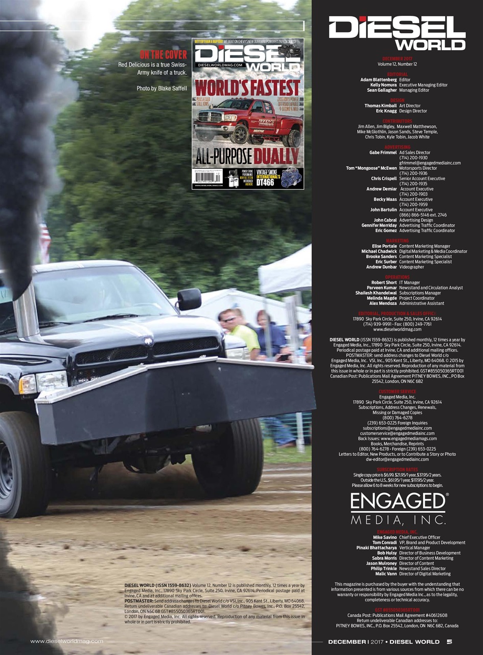 Diesel World Preview Pages